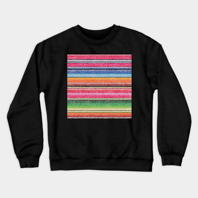 Mexican Blanket Pattern Crewneck Sweatshirt by Heyday Threads